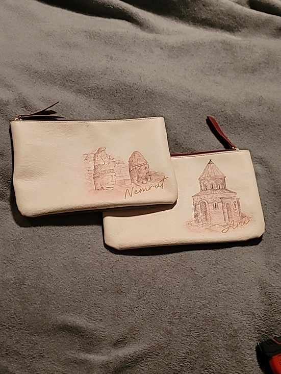 Turkish Airlines Handbags - Turkish (Türkiye) Airlines Business Class Amenity Bags with Motif Details